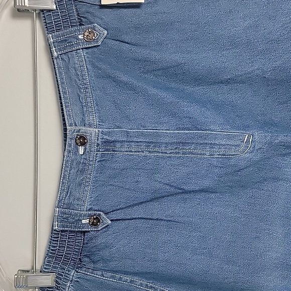 NWT vintage high rise gaucho denim short - Picture 2 of 6